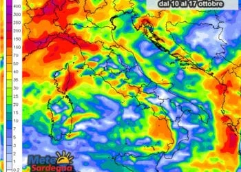 Piogge 5 350x250 - Prossima settimana al via col caldo, poi fresco e temporali?