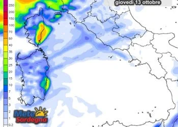 Piogge 6 350x250 - Importanti novità sulle piogge delle prossime ore