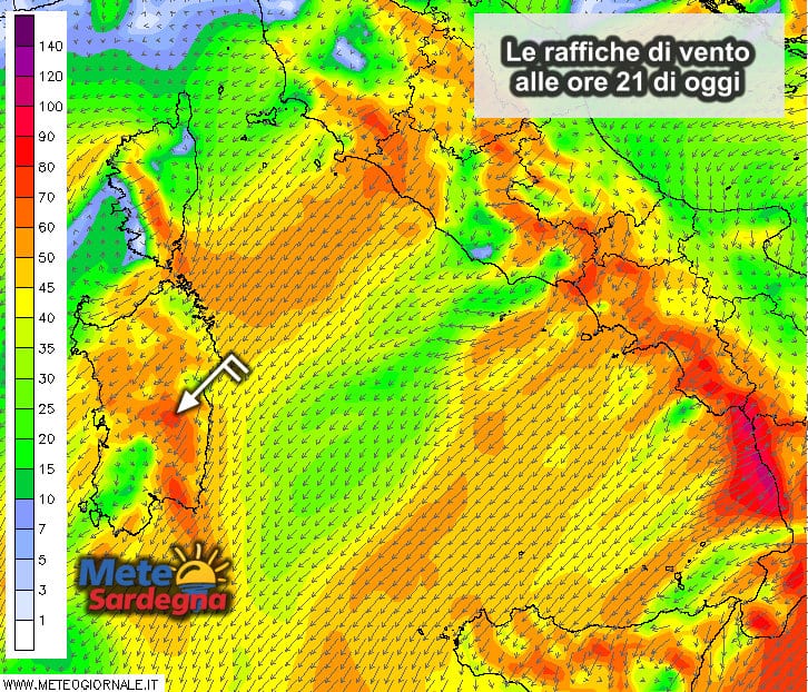 Vento - Il vento di Grecale soffierà per tutto il giorno