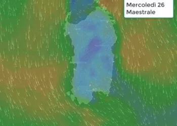venti sardegna 350x250 - Tempesta in Sardegna: è emergenza meteo con allerta Protezione Civile. Piogge intense sulla neve
