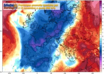 Anomalie termiche 350x250 - Novità meteo marzo, vediamo quanto durerà ancora il maltempo e l’inverno