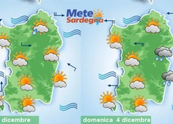 Meteo sardegna 6 350x250 - Meteo weekend: bello al mare, incerto in montagna