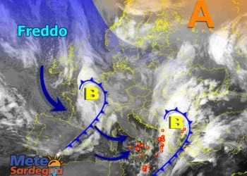 Meteosat 350x250 - Variabile, ma con schiarite abbondanti