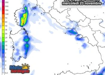 Piogge 11 350x250 - Prossime ore: possibili acquazzoni nel cagliaritano
