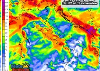 Piogge 350x250 - Prossime ore: possibili acquazzoni nel cagliaritano