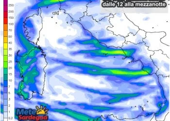 Piogge 6 350x250 - Prossime ore: possibili acquazzoni nel cagliaritano