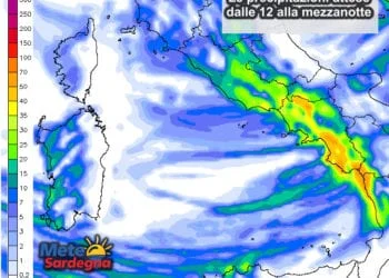 Piogge 8 350x250 - Martedì variabile, mercoledì peggiora di nuovo