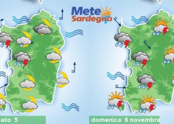Sardegna 350x250 - Nuovo peggioramento, tempo variabile con possibilità di temporali sulla Sardegna