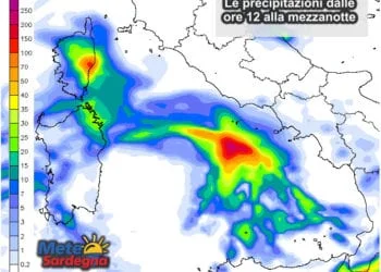 Sardegna 4 350x250 - Importanti novità sulle piogge delle prossime ore