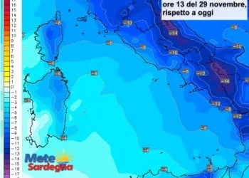 Variazioni termiche 1 350x250 - Venerdì dovrebbe essere la giornata più calda