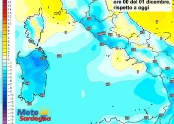 Variazioni termiche 2 350x250 - Nel weekend tornerà un po' di caldo