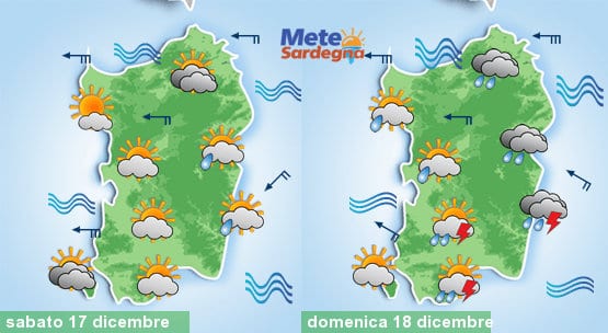 Meteo Sardegna 2 1 - Il possibile maltempo del weekend inizia a preoccupare