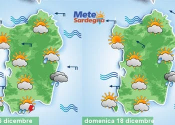 Meteo Sardegna 3 350x250 - Il meteo per il fine settimana