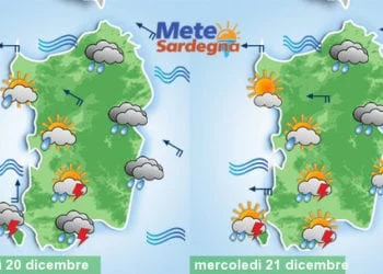 Meteo Sardegna 4 1 350x250 - Il meteo per il fine settimana