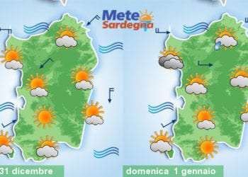 Meteo Sardegna 7 1 350x250 - Ritorno delle piogge dopo Capodanno?