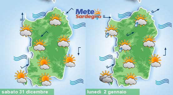 Meteo sardegna 8 - Il meteo per Capodanno