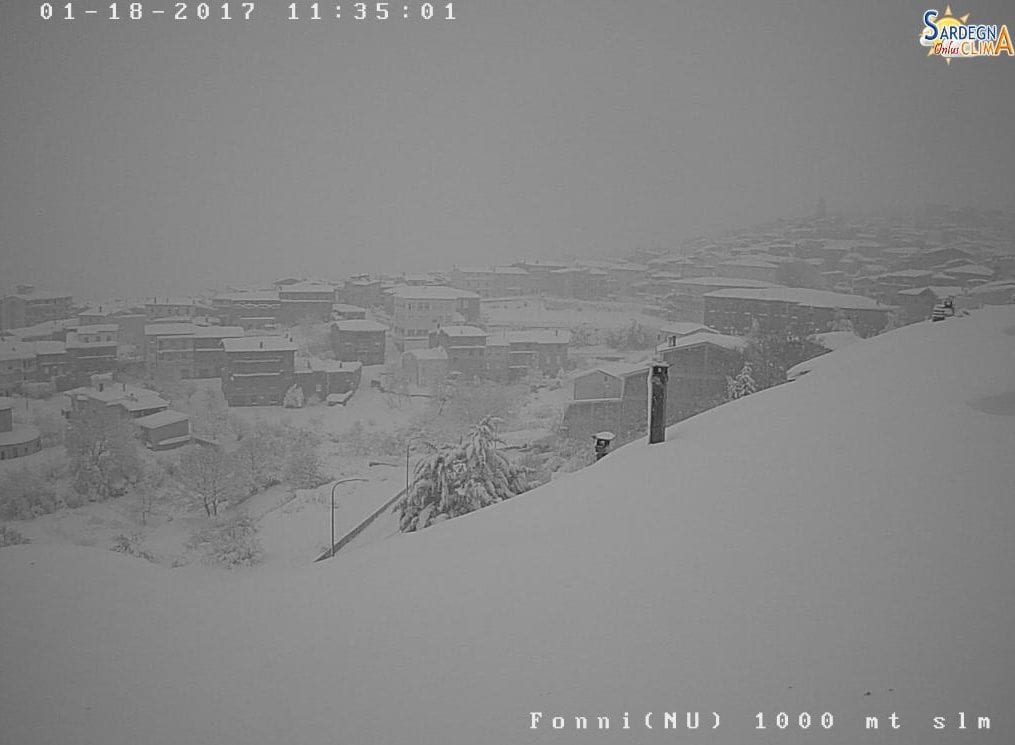 Fonte webcam Sardegna clima
