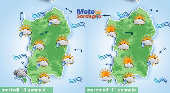 Tra martedì e mercoledì meteo in peggioramento.