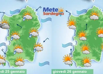 Meteo sardegna 6 1 350x250 - Meteo weekend: bello al mare, incerto in montagna