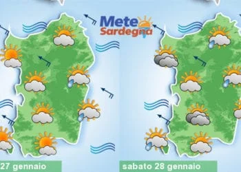 Meteo sardegna 7 1 350x250 - Meteo weekend: bello al mare, incerto in montagna
