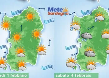 Meteo sardegna 9 350x250 - Breve pausa dopo le grandi piogge. Meteo in peggioramento a metà settimana