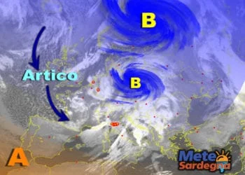 Meteosat sardegna 350x250 - Fresco, clima gradevole, bel tempo. Giornata stupenda