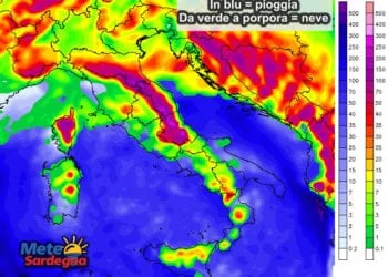 Neve 2 350x250 - Previsione neve per stasera: quote e accumuli