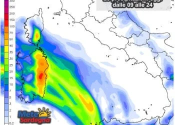Piogge 1 350x250 - Maltempo, rischio nubifragi. Piogge più forti attese su coste est