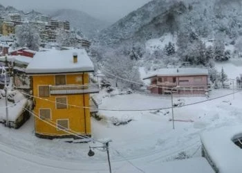 desulo1 350x250 - Prima neve del 2016 a S'Arena, Desulo: foto e video