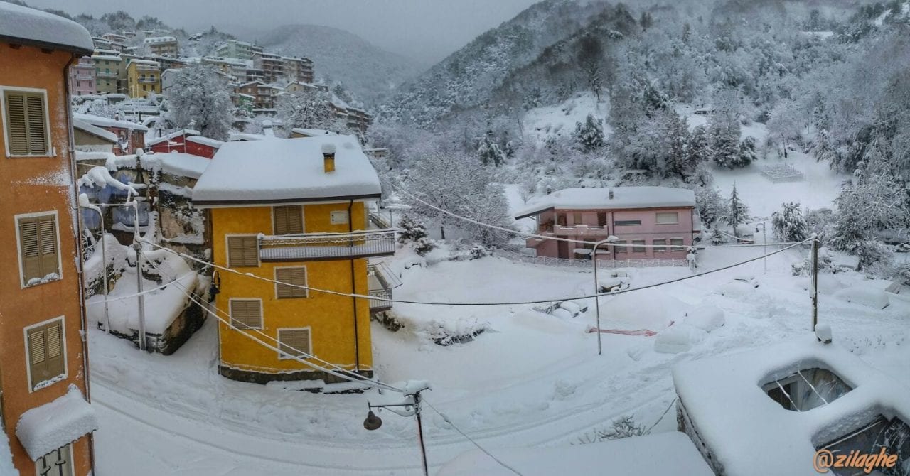desulo1 - Centri montani della Barbagia in difficoltà causa neve