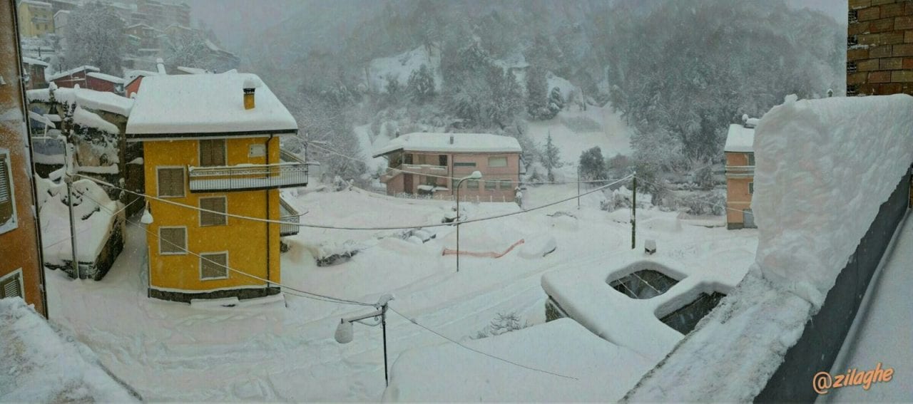 desulo6 - Centri montani della Barbagia in difficoltà causa neve