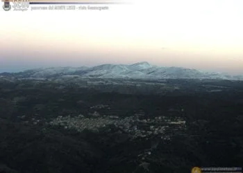 lusei 350x250 - Ecco come appare il Gennargentu stamattina