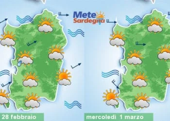 Meteo sardegna 12 350x250 - Meteo settimana: variabile, con tendenza a peggioramento nel weekend
