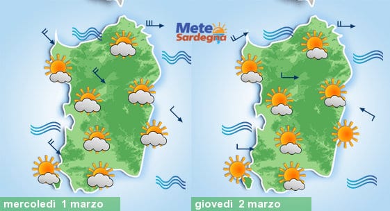 Domani ancora un po' di nubi sparse, giovedì bel tempo e temperature in rialzo.