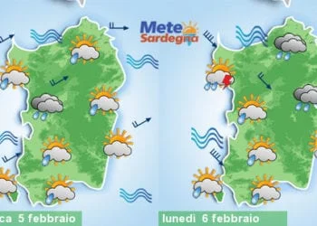 Meteo sardegna 350x250 - Meteo weekend: bello al mare, incerto in montagna