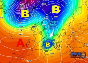 Meteosardegna 3 350x250 - Dalle piogge al freddo artico e alla neve. Come proseguirà poi meteo di febbraio?