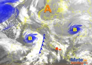 Meteosat 350x250 - Variabile, ma con schiarite abbondanti