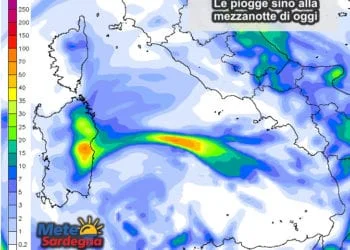 Piogge 2 350x250 - Maltempo, rischio nubifragi. Piogge più forti attese su coste est