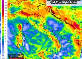 Piogge 350x250 - Maltempo, rischio nubifragi. Piogge più forti attese su coste est