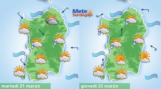 Meteo sardegna 13 - Inizia ufficialmente la primavera e in settimana torneranno le piogge