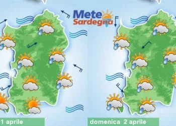 Meteo sardegna 21 350x250 - Perturbazione scandinava sempre più minacciosa...