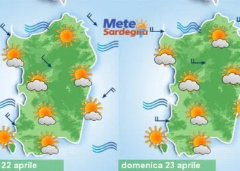 Meteo sardegna 12 350x250 - Assaggio di primavera, ma non durerà. Nel weekend più fresco e nubi sparse