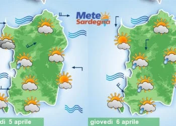 Meteo sardegna 2 350x250 - Ci aspettano altri temporali e giovedì peggiora