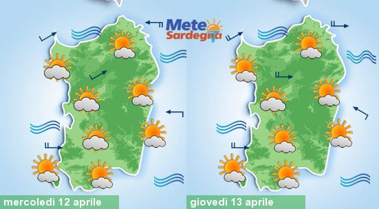 Meteo sardegna 5 - Spifferi d'aria fresca, ma il tempo rimarrà bello sino a Pasquetta