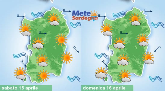 Meteo sardegna 6 - Pasqua e Pasquetta col sole. Poi qualcosa potrebbe cambiare