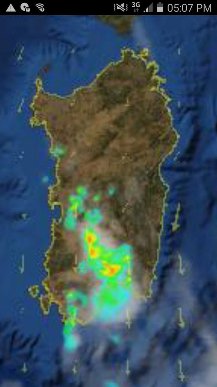Screenshot 2017 04 03 17 07 04 - Pioggia abbondante su Cagliari