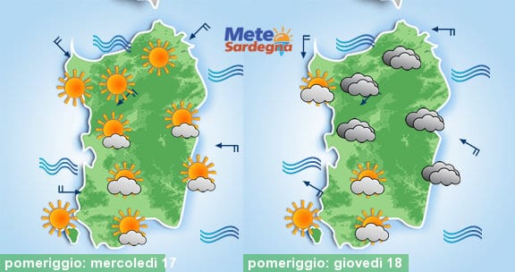 Il tempo si manterrà estivo, con qualche nube in più nella giornata di giovedì.