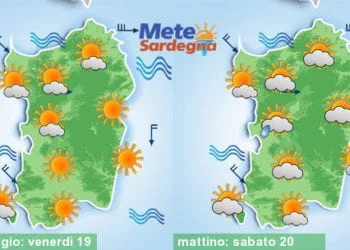Meteo sardegna 11 350x250 - Perturbazione scandinava sempre più minacciosa...