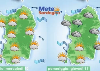 Meteo sardegna 5 350x250 - Marzo si congederà con sole e temperature superiori alle medie