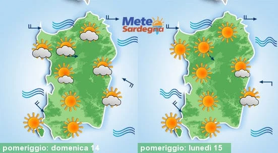 Prossima settimana calda e soleggiata Meteo sardegna 9 - Prossima settimana calda e soleggiata